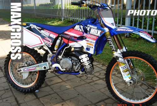 YAMAHA YZ125 YZ250 2002-2014 MUSCLE MILK STYLE
